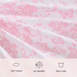 Laura Ashley® Kids Toile Unicorn Sheet Set