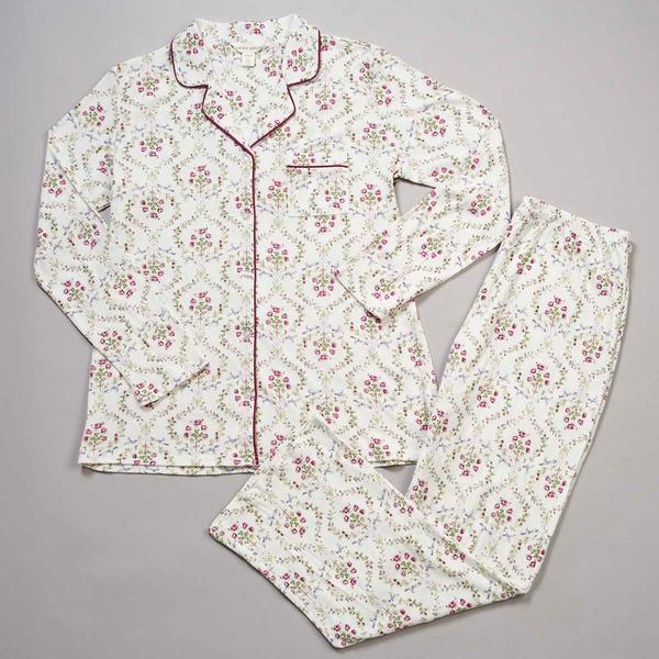 Womens Laura Ashley® Floral Long Sleeve Pajama Set