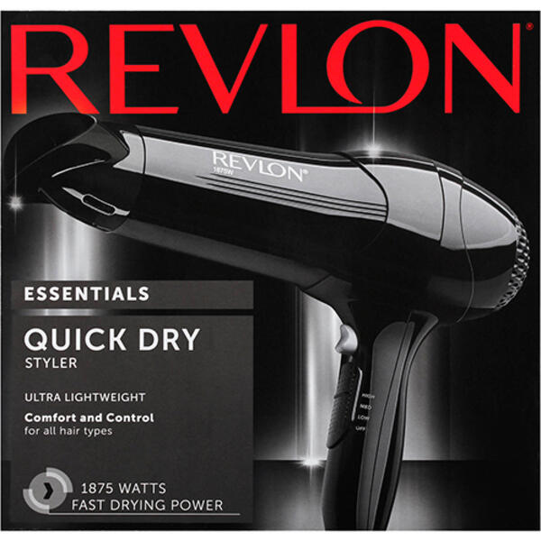 Revlon Essentials Quick Hair Dryer - image 