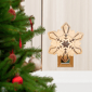 Santa''s Workshop 5.5in. Snowflake Night Light - image 3