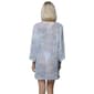 Womens J Valdi Waikki Tie Neck Floral Tunic Swim Cover Up - image 2