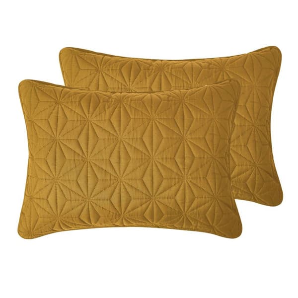 VCNY Home Kaleidoscope Embossed Geometric Quilt