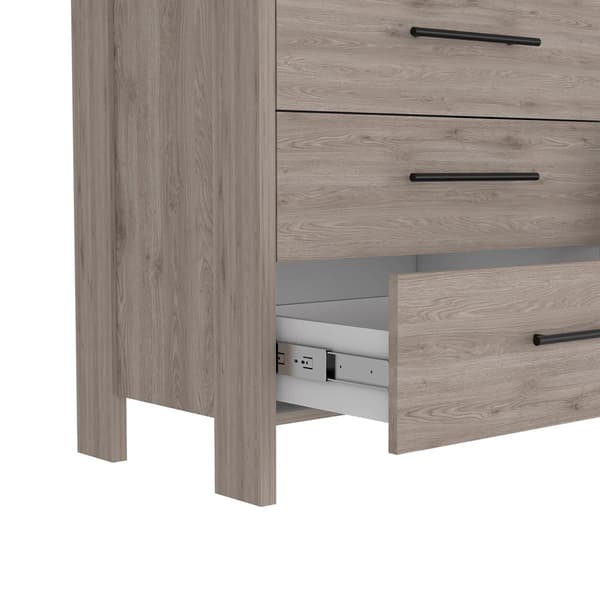 FM FURNITURE Luxor 6 Drawer Double Dresser