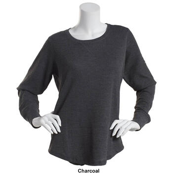 Womens Starting Point Long Sleeve Thermal Crew - Boscov's