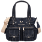 True Religion Multi Pocket Denim Cinch Tote - image 1
