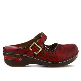 Womens L&#8217;Artiste by Spring Step Aneria Clogs- Red