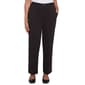 Womens Alfred Dunner Runway Ready Ponte Proportioned Pants-Medium - image 1