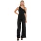 Juniors Madden Girl One Shoulder Ruffle Neck Tie Belt Jumpsuit - image 1