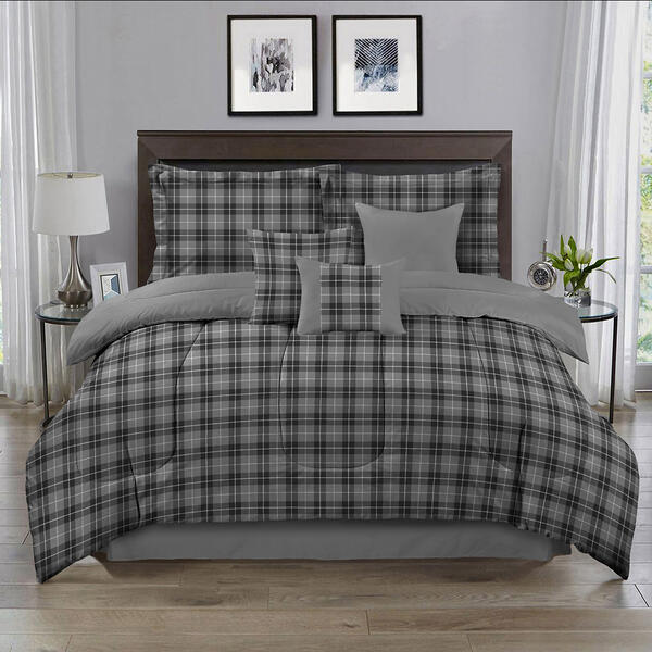 Ashley Cooper&#40;tm&#41; Nicholas Plaid 7pc. Comforter Set - image 