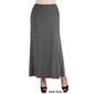Womens 24/7 Comfort Apparel Elastic Waist Maxi Skirt - image 4