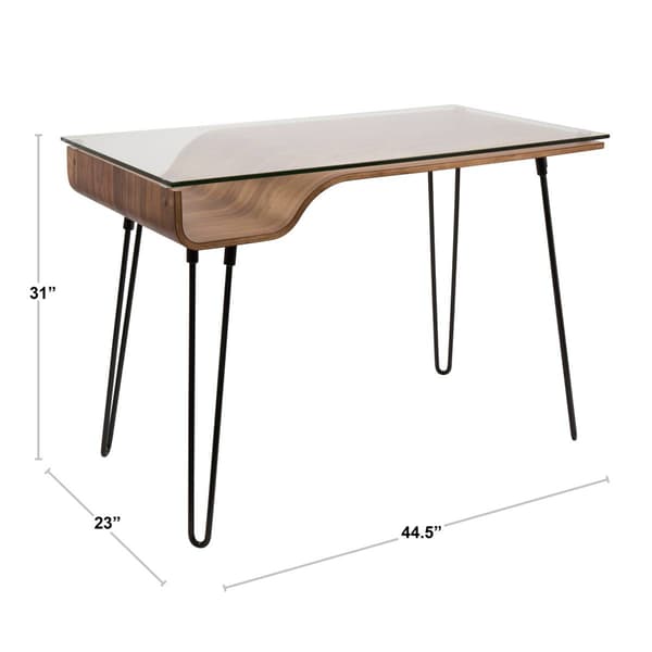 LumiSource Avery Mid-Century Modern Desk