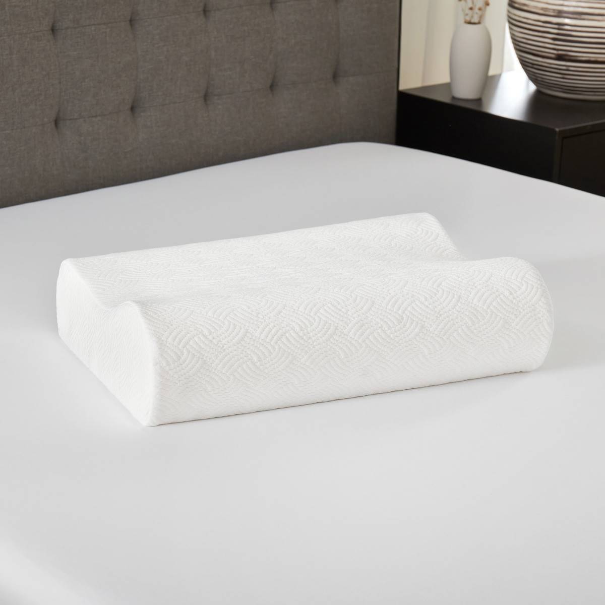 Bodipedic™ Classic Support Contour Memory Foam Bed Pillow - Boscov's