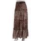 Juniors No Comment Challi Leopard Belted Maxi Skirt - image 2