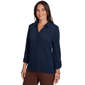 Plus Size Ruby Rd. English Countryside Cotton Dobby Solid Textur - image 3