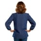 Womens Nautica Pintuck Popover Chambray Woven Blouse - image 2