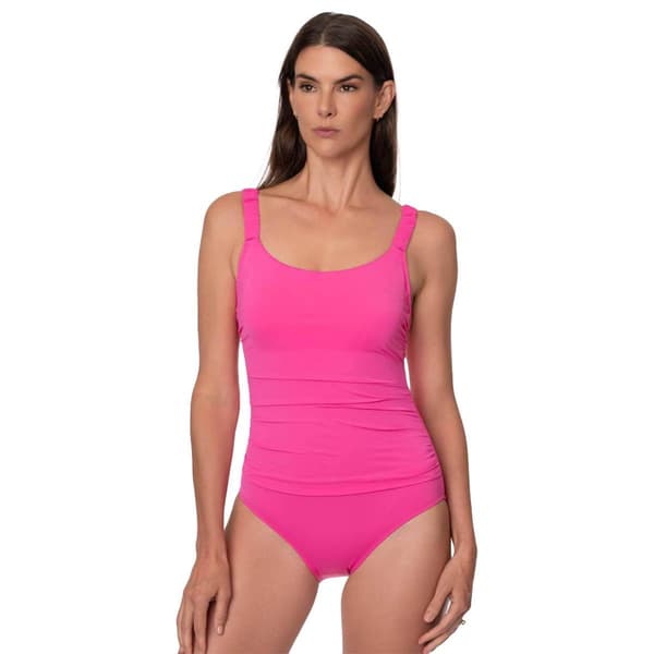 Womens Jantzen Solid Jolie One Piece Swimsuit