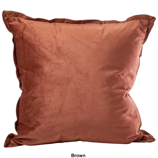 Velvet Flange Decorative Pillow - 18x18