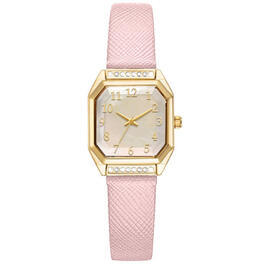 Womens Gold-Tone White Mother of Pearl Dial Watch - 14918G-07-E13