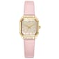 Womens Gold-Tone White Mother of Pearl Dial Watch - 14918G-07-E13 - image 1