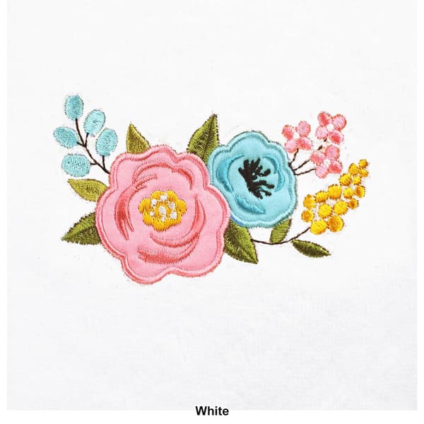 Linum Home Textiles Primavera Embroidered Hand Towel