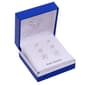 Silver-Tone 3pc. CZ Stud Earring Set - image 1