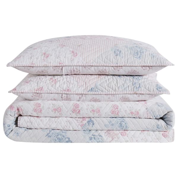 Cottage Classics Hallie Floral Quilt Set