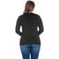 Plus Size 24/7 Comfort Apparel Scoop Neck Long Sleeve Tee - image 2