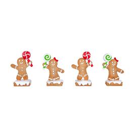 National Tree 3in. Gingerbread Man Name Card Holder