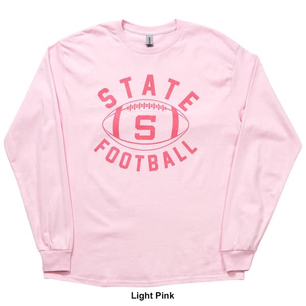 Mens State Football Tailgate Long Sleeve T-Shirt