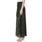 Womens NY Collection Pull On Tie Waist Faded Paisley Maxi Skirt - image 3