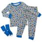 Toddler Boy Sleep On It&#40;R&#41; Milk & Cookie Pajama Set w/ Crews - image 1