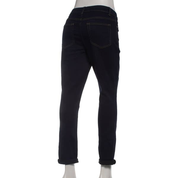 Womens Faith Jeans High-Rise Roll Cuff Rinsed Jeans