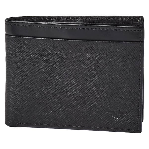 Mens Dockers&#40;R&#41; RFID Saffiano Slimfold Bifold Wallet