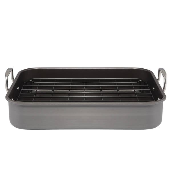 Rachael Ray Bakeware Hard-Anodized Nonstick Roaster