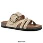 Womens White Mountain Healing Footbed Slide Sandals - image 6
