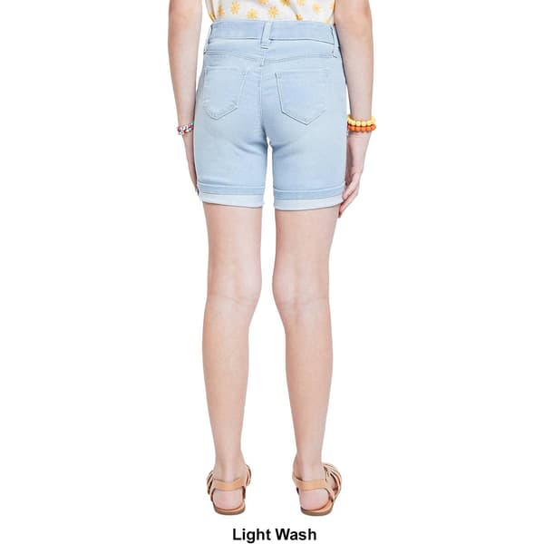 Girls &#40;7-14&#41; YMI&#174; Cuffed Magical Pull On Bermuda Shorts