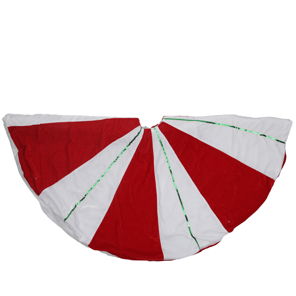 Northlight 48in. Peppermint Twist Christmas Tree Skirt
