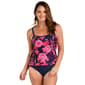 Womens Maxine Romantic Getaway Scp Nk Faux Tankini 1Pc - image 1