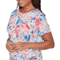 Womens Alfred Dunner The Royal Treatment Butterfly Wing Blouse - image 5