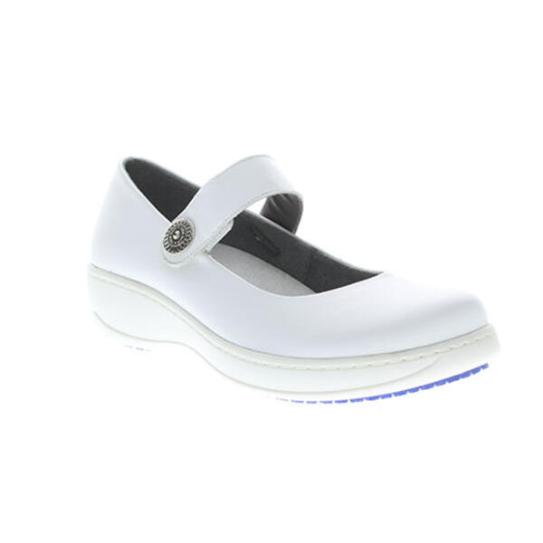 Womens Spring Step Professional Wisteria Mary Jane Shoes - White - image 