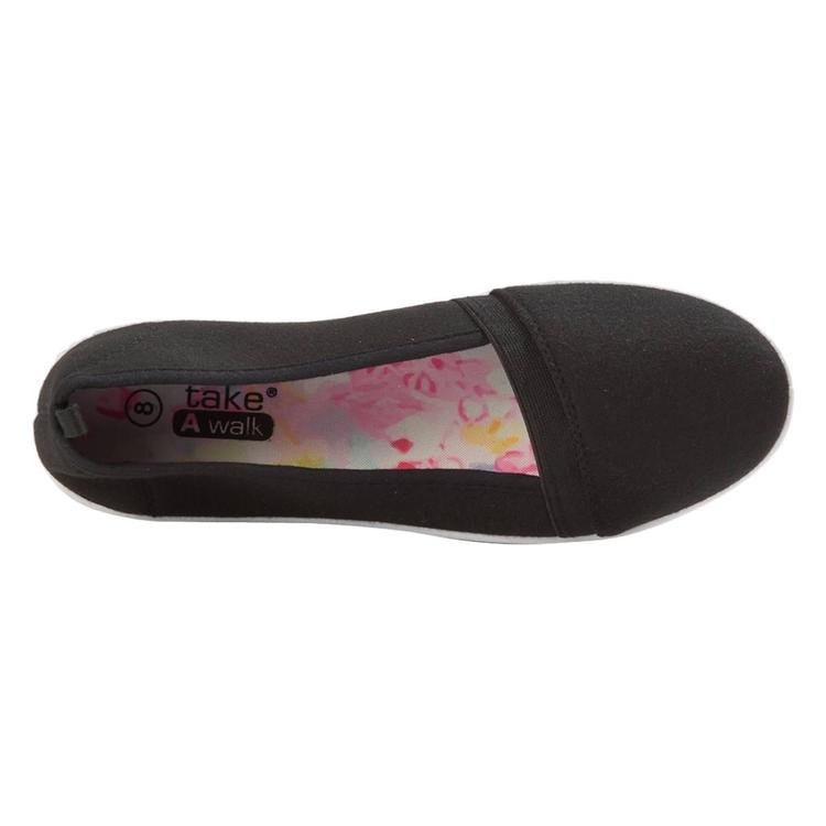 Womens Take A Walk Canvas Flats