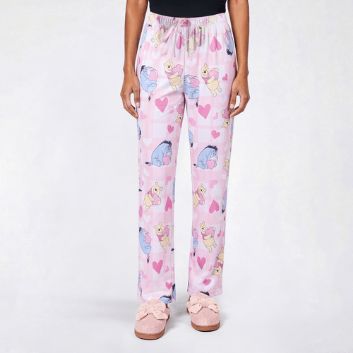 Juniors Centric Brands Winnie The Pooh & Eeyore Pajama Bottoms - image 