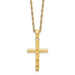 Gold Classics(tm) 10kt. Yellow Gold Cross Pendant