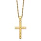 Gold Classics(tm) 10kt. Yellow Gold Cross Pendant - image 1