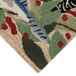 Liora Manne™  Frontporch Bird Border Indoor/Outdoor Accent Rug