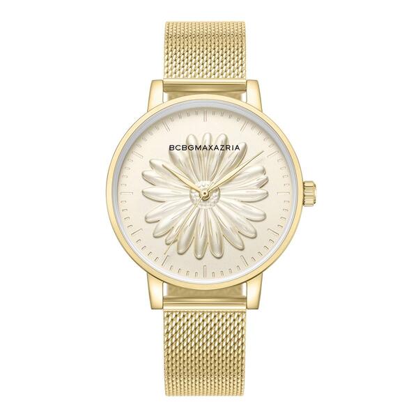 Womens BCBG Maxazria Gold/Champagne Dial Watch-BAWLG0002001 - image 