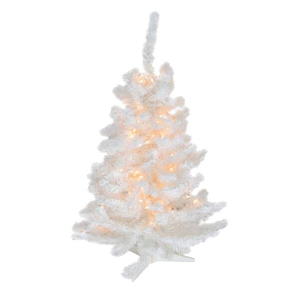 Northlight Seasonal 3ft. White Medium Artificial Christmas Tree - image 
