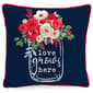 Jordan Manufacturing Love Grows Here Outdoor Throw Pillow - image 1