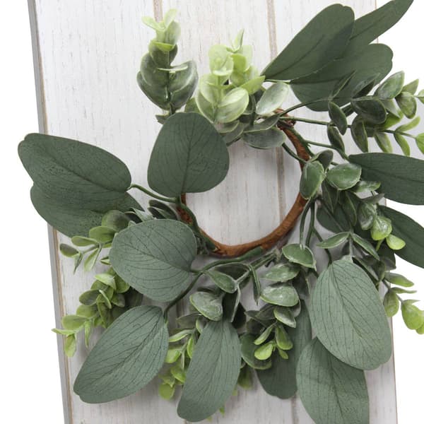 Elegant Designs Seasonal "Home" Porch Sign w/ Floral Wreaths