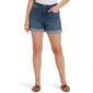 Womens Rafaella&#40;R&#41; Classic Fit Raw Edge Cuffed Denim Shorts - image 1